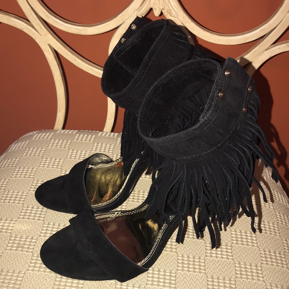 Black Sandal Heels